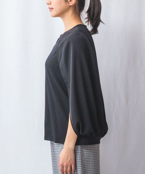 NARACAMICIE / ナラカミーチェ カットソー | 【NARACAMICIE】マントデザインカットソー | 詳細11