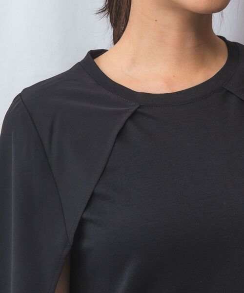 NARACAMICIE / ナラカミーチェ カットソー | 【NARACAMICIE】マントデザインカットソー | 詳細13