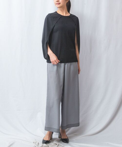 NARACAMICIE / ナラカミーチェ カットソー | 【NARACAMICIE】マントデザインカットソー | 詳細17