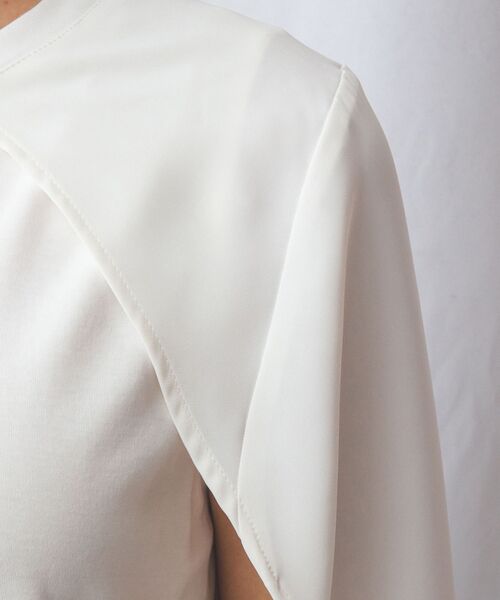 NARACAMICIE / ナラカミーチェ カットソー | 【NARACAMICIE】マントデザインカットソー | 詳細6