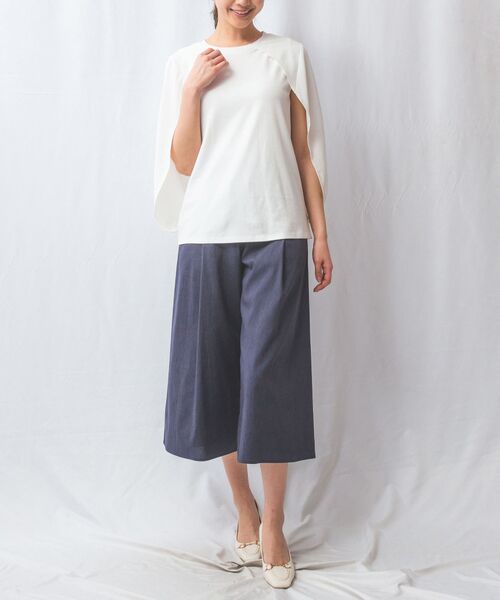 NARACAMICIE / ナラカミーチェ カットソー | 【NARACAMICIE】マントデザインカットソー | 詳細9