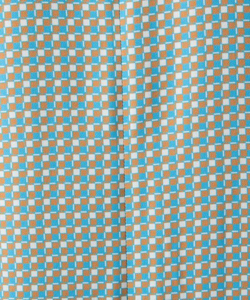 NARACAMICIE / ナラカミーチェ ロング・マキシ丈ワンピース | 【NARACAMICIE】幾何プリントフリルワンピース | 詳細24