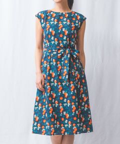 NARACAMICIE / ナラカミーチェ ロング・マキシ丈ワンピース | 【NARACAMICIE】フルーツプリントリボンワンピース