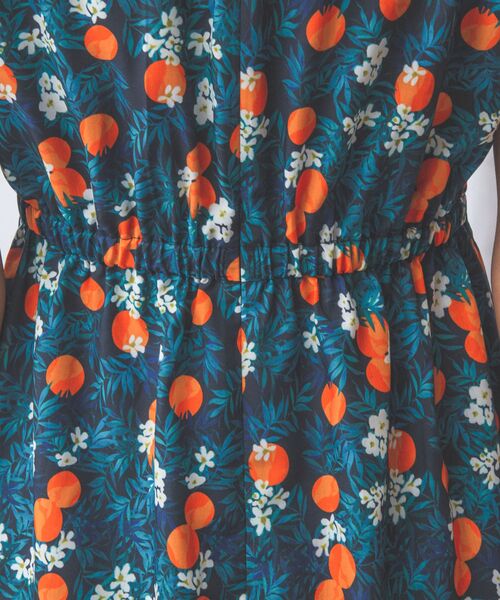 NARACAMICIE / ナラカミーチェ ロング・マキシ丈ワンピース | 【NARACAMICIE】フルーツプリントリボンワンピース | 詳細10