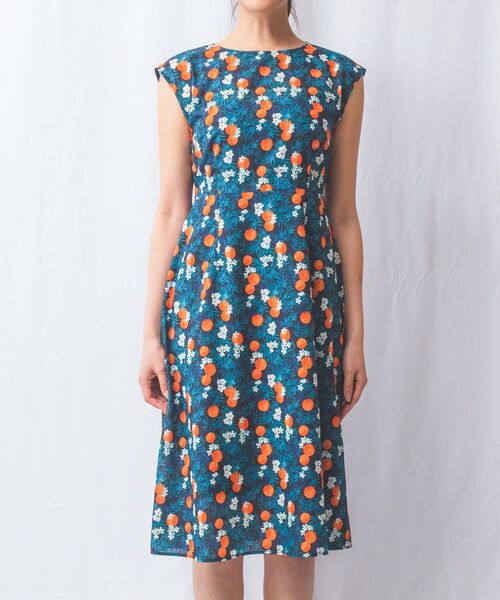 NARACAMICIE / ナラカミーチェ ロング・マキシ丈ワンピース | 【NARACAMICIE】フルーツプリントリボンワンピース | 詳細2