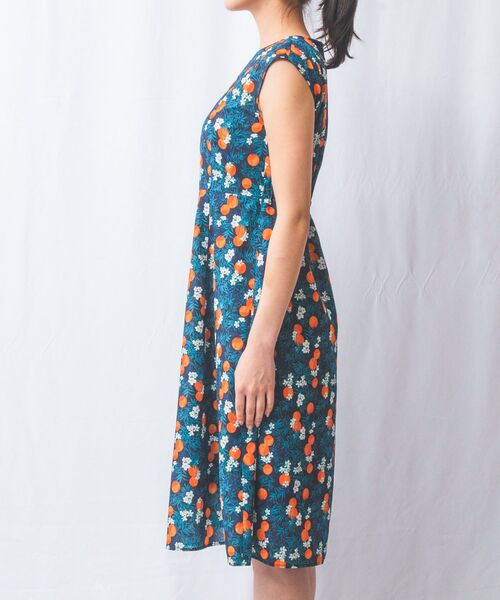 NARACAMICIE / ナラカミーチェ ロング・マキシ丈ワンピース | 【NARACAMICIE】フルーツプリントリボンワンピース | 詳細3
