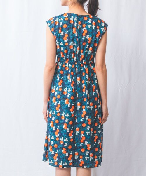 NARACAMICIE / ナラカミーチェ ロング・マキシ丈ワンピース | 【NARACAMICIE】フルーツプリントリボンワンピース | 詳細4