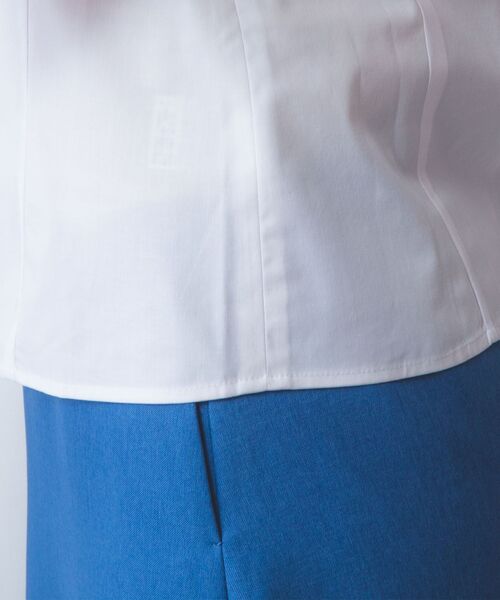 NARACAMICIE / ナラカミーチェ シャツ・ブラウス | 【NARACAMICIE】無地チューリップ袖半袖シャツ | 詳細8