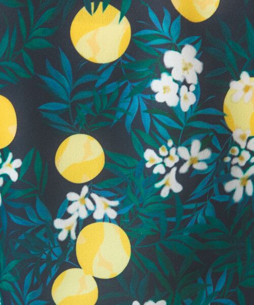 NARACAMICIE / ナラカミーチェ シャツ・ブラウス | 【NARACAMICIE】フルーツ柄シフォン半袖シャツ | 詳細21