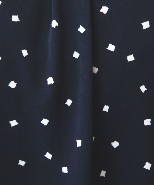 NARACAMICIE / ナラカミーチェ シャツ・ブラウス | 【NARACAMICIE】プリントブロード配色半袖ブラウス | 詳細18