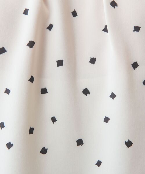 NARACAMICIE / ナラカミーチェ シャツ・ブラウス | 【NARACAMICIE】プリントブロードラッフル半袖ブラウス | 詳細8