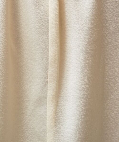 NARACAMICIE / ナラカミーチェ シャツ・ブラウス | 【NARACAMICIE】シボサテン衿フリルギャザー半袖ブラウス | 詳細8