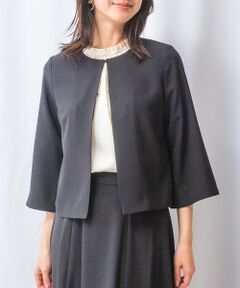 NARACAMICIE / ナラカミーチェ テーラードジャケット | 【NARACAMICIE】【セットアップ対応】NEROノーカラージャケット