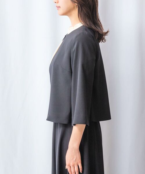 NARACAMICIE / ナラカミーチェ テーラードジャケット | 【NARACAMICIE】【セットアップ対応】NEROノーカラージャケット | 詳細2