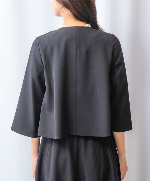 NARACAMICIE / ナラカミーチェ テーラードジャケット | 【NARACAMICIE】【セットアップ対応】NEROノーカラージャケット | 詳細3