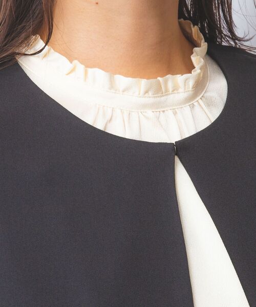 NARACAMICIE / ナラカミーチェ テーラードジャケット | 【NARACAMICIE】【セットアップ対応】NEROノーカラージャケット | 詳細4