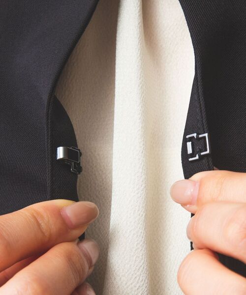 NARACAMICIE / ナラカミーチェ テーラードジャケット | 【NARACAMICIE】【セットアップ対応】NEROノーカラージャケット | 詳細9