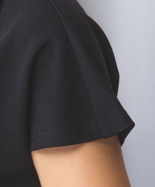 NARACAMICIE / ナラカミーチェ カットソー | 【NARACAMICIE】NEROフリルチュニックカットソー | 詳細7