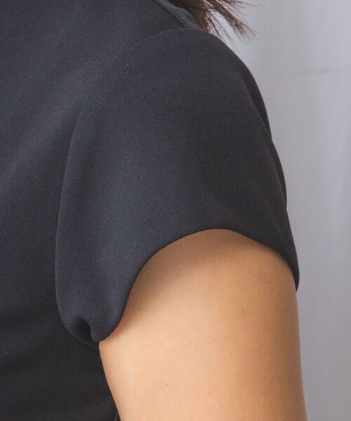 NARACAMICIE / ナラカミーチェ カットソー | 【NARACAMICIE】強撚スムースボウタイカットソー | 詳細17