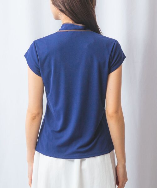 NARACAMICIE / ナラカミーチェ カットソー | 【NARACAMICIE】強撚スムースボウタイカットソー | 詳細24