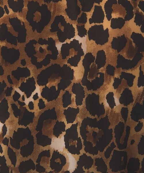 NARACAMICIE / ナラカミーチェ シャツ・ブラウス | 【NARACAMICIE】ヒョウ柄フリル長袖ブラウス | 詳細22