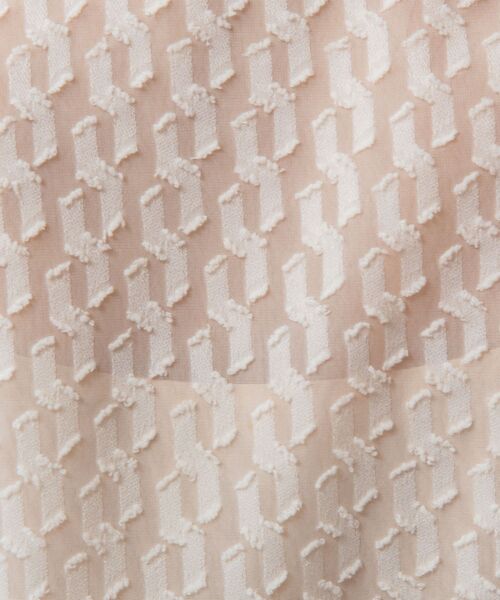 NARACAMICIE / ナラカミーチェ シャツ・ブラウス | 【NARACAMICIE】カットジャガードフリル長袖ブラウス | 詳細11