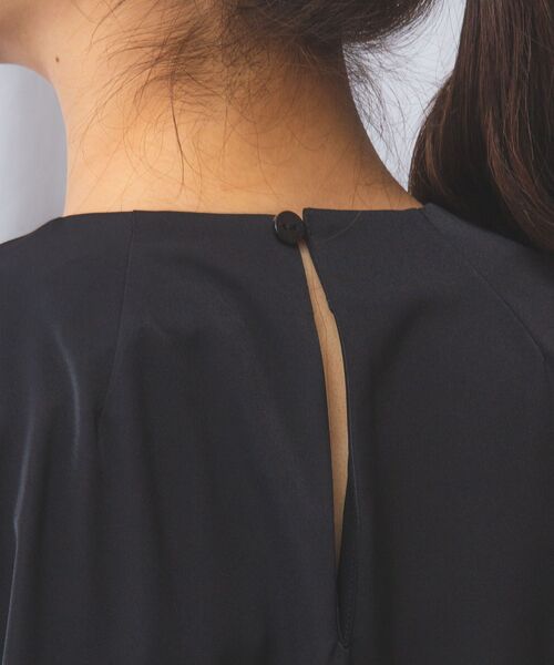 NARACAMICIE / ナラカミーチェ シャツ・ブラウス | 【NARACAMICIE】ジョーゼットデザインタック長袖ブラウス | 詳細18
