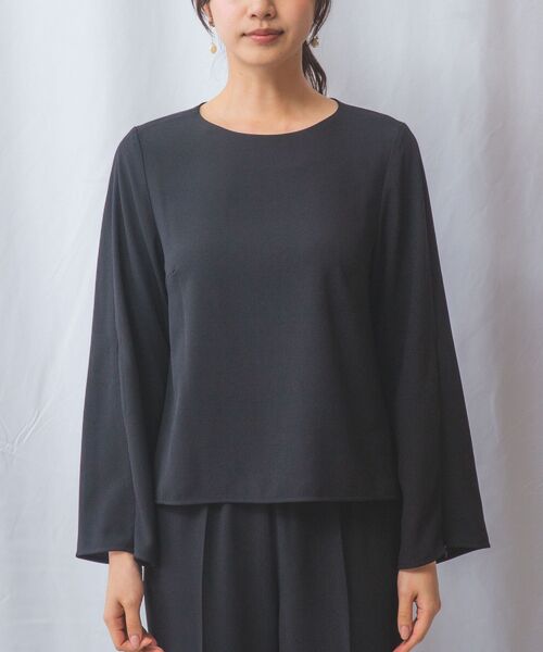 NARACAMICIE / ナラカミーチェ シャツ・ブラウス | 【NARACAMICIE】【セットアップ対応】長袖プルオーバー | 詳細1