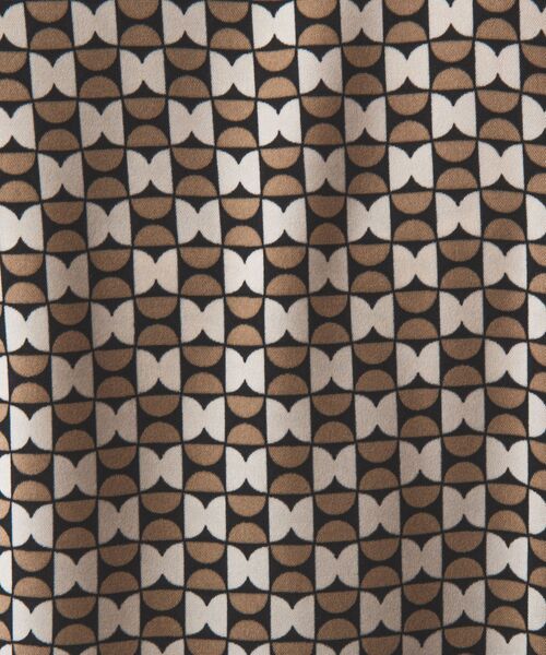 NARACAMICIE / ナラカミーチェ シャツ・ブラウス | 【NARACAMICIE】幾何柄七分袖シャツ | 詳細10