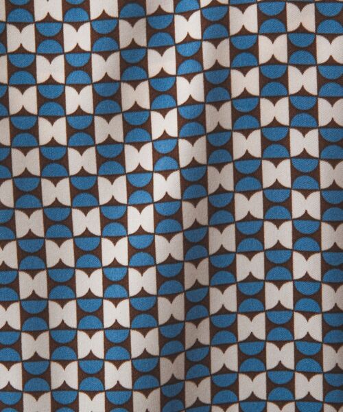 NARACAMICIE / ナラカミーチェ シャツ・ブラウス | 【NARACAMICIE】幾何柄七分袖シャツ | 詳細21