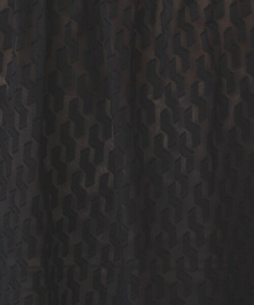 NARACAMICIE / ナラカミーチェ シャツ・ブラウス | 【NARACAMICIE】カットジャガードドロストネック七分袖ブラウス | 詳細23