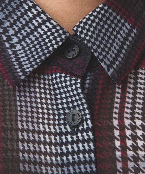 NARACAMICIE / ナラカミーチェ シャツ・ブラウス | 【NARACAMICIE】ビッググレンチェック七分袖シャツ | 詳細7