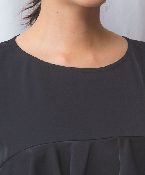 NARACAMICIE / ナラカミーチェ シャツ・ブラウス | 【NARACAMICIE】ジョーゼットフロントフリル七分袖プルオーバー | 詳細16