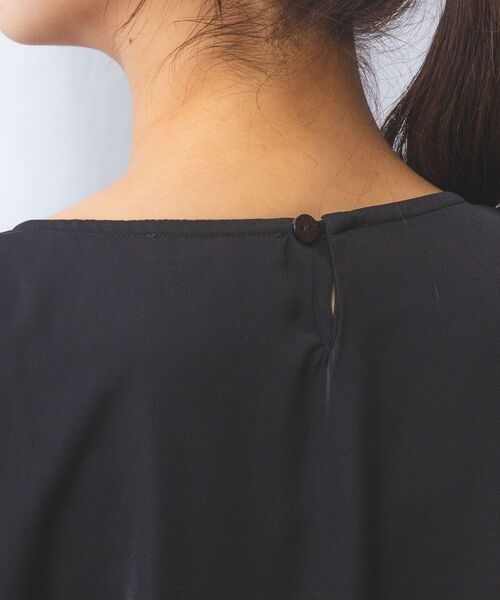 NARACAMICIE / ナラカミーチェ シャツ・ブラウス | 【NARACAMICIE】ジョーゼットフロントフリル七分袖プルオーバー | 詳細17