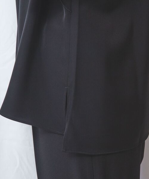 NARACAMICIE / ナラカミーチェ シャツ・ブラウス | 【NARACAMICIE】ジョーゼットフロントフリル七分袖プルオーバー | 詳細19