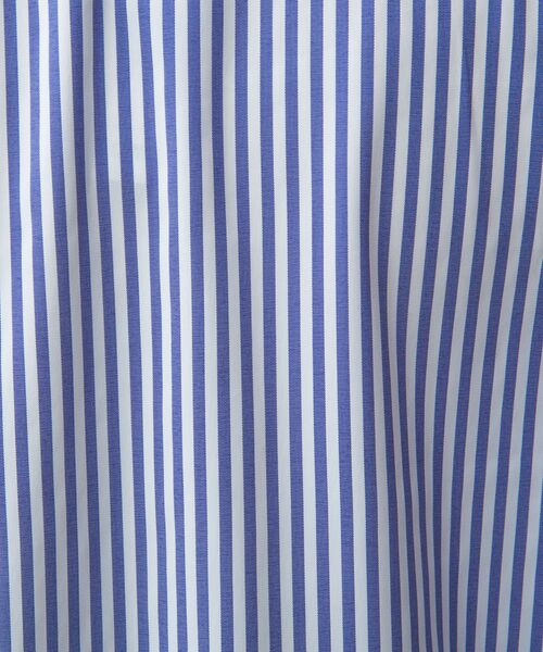 NARACAMICIE / ナラカミーチェ シャツ・ブラウス | 【NARACAMICIE】ストレッチストライプ肩レース七分袖シャツ | 詳細24