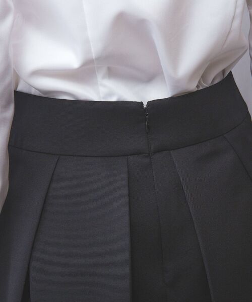 NARACAMICIE / ナラカミーチェ ミニ・ひざ丈スカート | 【NARACAMICIE】マットグログランタックフレアスカート | 詳細5