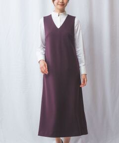 NARACAMICIE / ナラカミーチェ ミニ・ひざ丈スカート | 【NARACAMICIE】アクアスーティングジャンパースカート