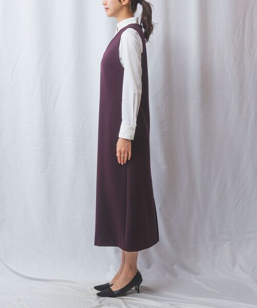 NARACAMICIE / ナラカミーチェ ミニ・ひざ丈スカート | 【NARACAMICIE】アクアスーティングジャンパースカート | 詳細10