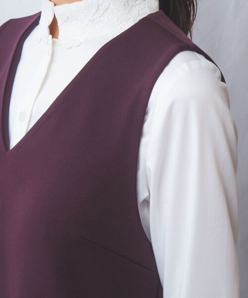 NARACAMICIE / ナラカミーチェ ミニ・ひざ丈スカート | 【NARACAMICIE】アクアスーティングジャンパースカート | 詳細13