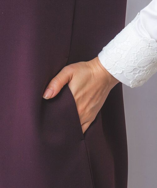 NARACAMICIE / ナラカミーチェ ミニ・ひざ丈スカート | 【NARACAMICIE】アクアスーティングジャンパースカート | 詳細16