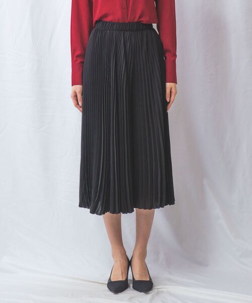 NARACAMICIE / ナラカミーチェ その他パンツ | 【NARACAMICIE】ハイツイストシフォンプリーツパンツ | 詳細2