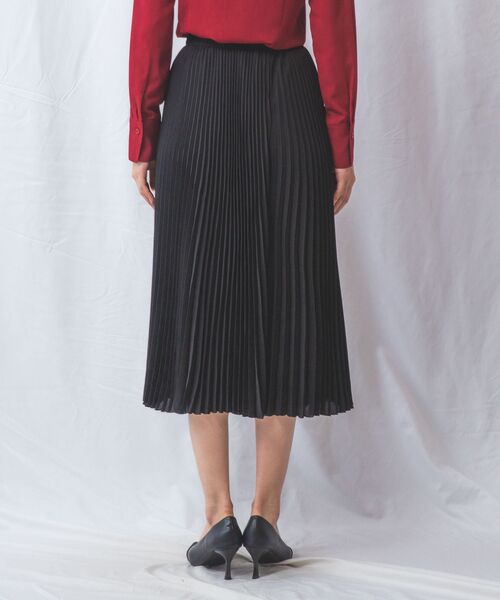 NARACAMICIE / ナラカミーチェ その他パンツ | 【NARACAMICIE】ハイツイストシフォンプリーツパンツ | 詳細4