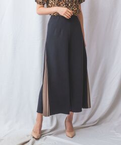 【NARACAMICIE】サイドプリーツパンツ