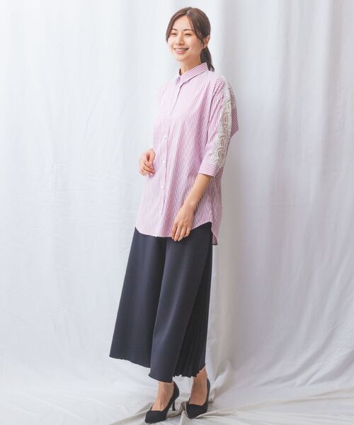 NARACAMICIE / ナラカミーチェ その他パンツ | 【NARACAMICIE】サイドプリーツパンツ | 詳細20