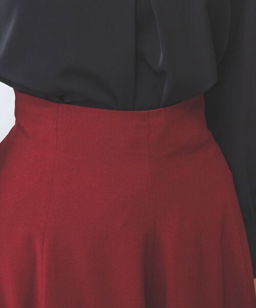 NARACAMICIE / ナラカミーチェ その他パンツ | 【NARACAMICIE】トロピカルポリエステルサス付フレアパンツ | 詳細12