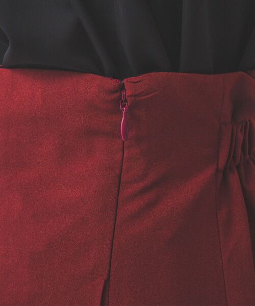 NARACAMICIE / ナラカミーチェ その他パンツ | 【NARACAMICIE】トロピカルポリエステルサス付フレアパンツ | 詳細14