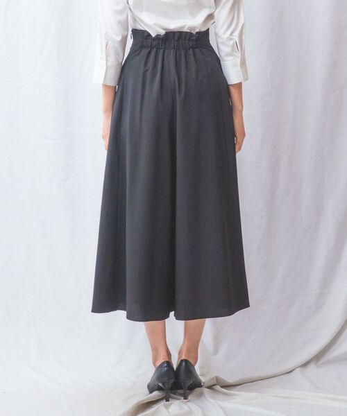 NARACAMICIE / ナラカミーチェ その他パンツ | 【NARACAMICIE】トロピカルポリエステルサス付フレアパンツ | 詳細3