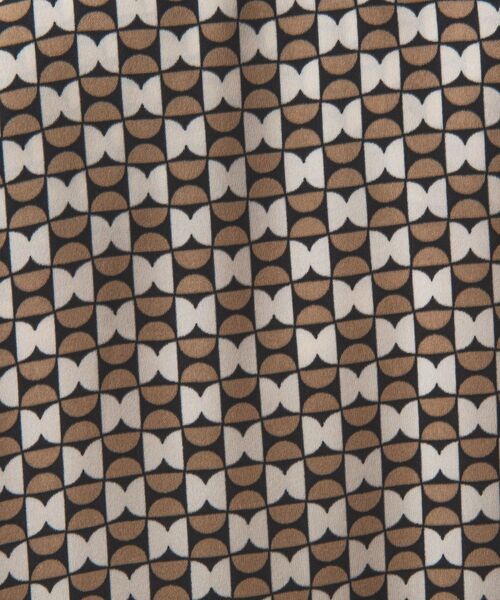 NARACAMICIE / ナラカミーチェ ロング・マキシ丈ワンピース | 【NARACAMICIE】幾何柄ノースリワンピース | 詳細10