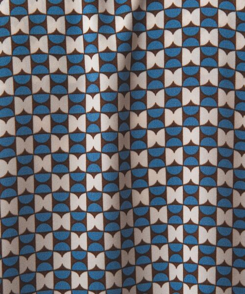 NARACAMICIE / ナラカミーチェ ロング・マキシ丈ワンピース | 【NARACAMICIE】幾何柄ノースリワンピース | 詳細19